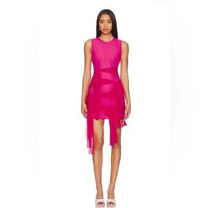 Lovers + Friends Jayleen Mini Dress in Pink Multi